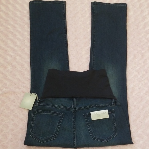 NWT 🎉Host Pick🎉 Maternity Bootcut Denim Jeans - Picture 4 of 8